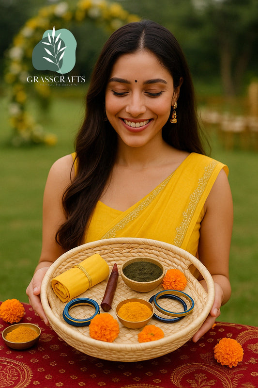 Mehendi Ceremony Gift Hamper Basket