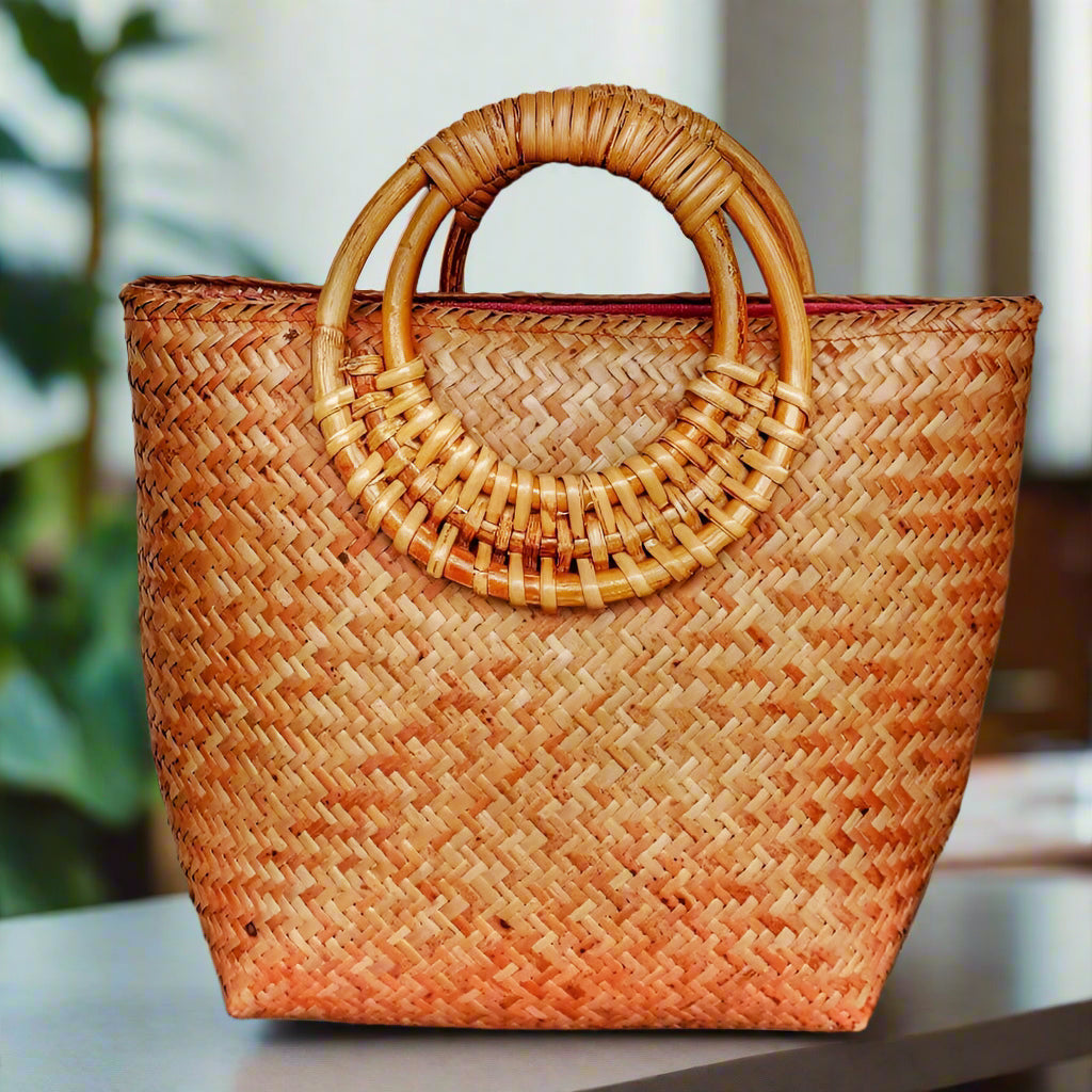 Sitalpati Tote Bag - grasscrafts.com