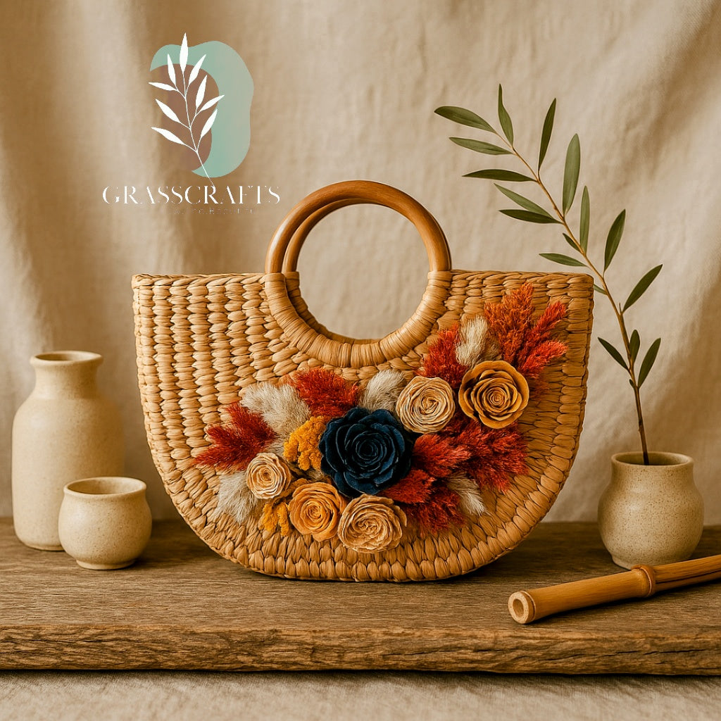 Straw Hand bag