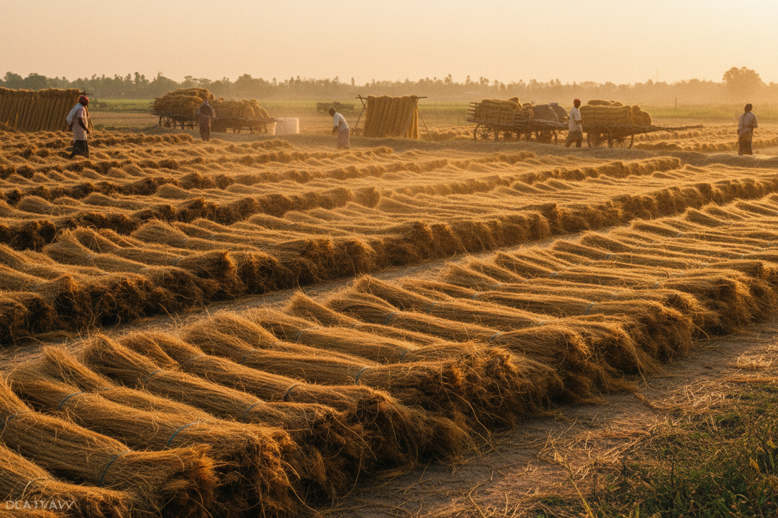 Jute: The Golden Fiber of India's Sustainable Heritage