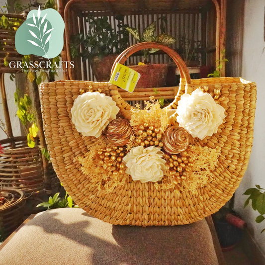 Decorative Tote Bag - grasscrafts.com