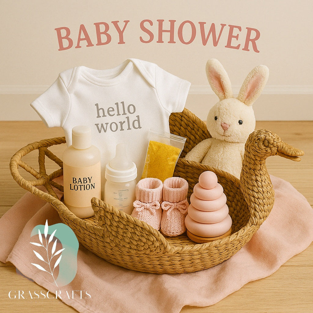baby shower gift hamper basket