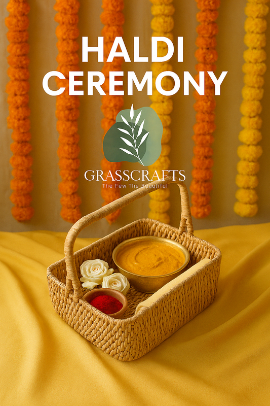 Haldi Ceremony gift hamper basket
