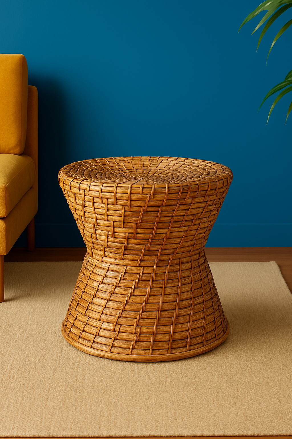 Handwoven Ottomans