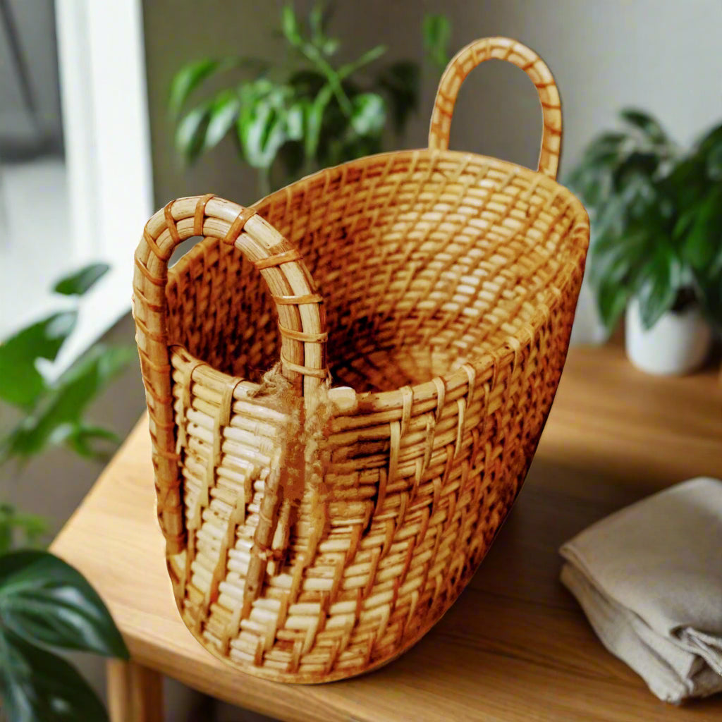 big basket with handle