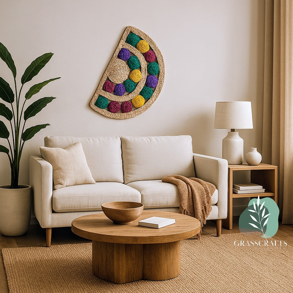 jute wall rug