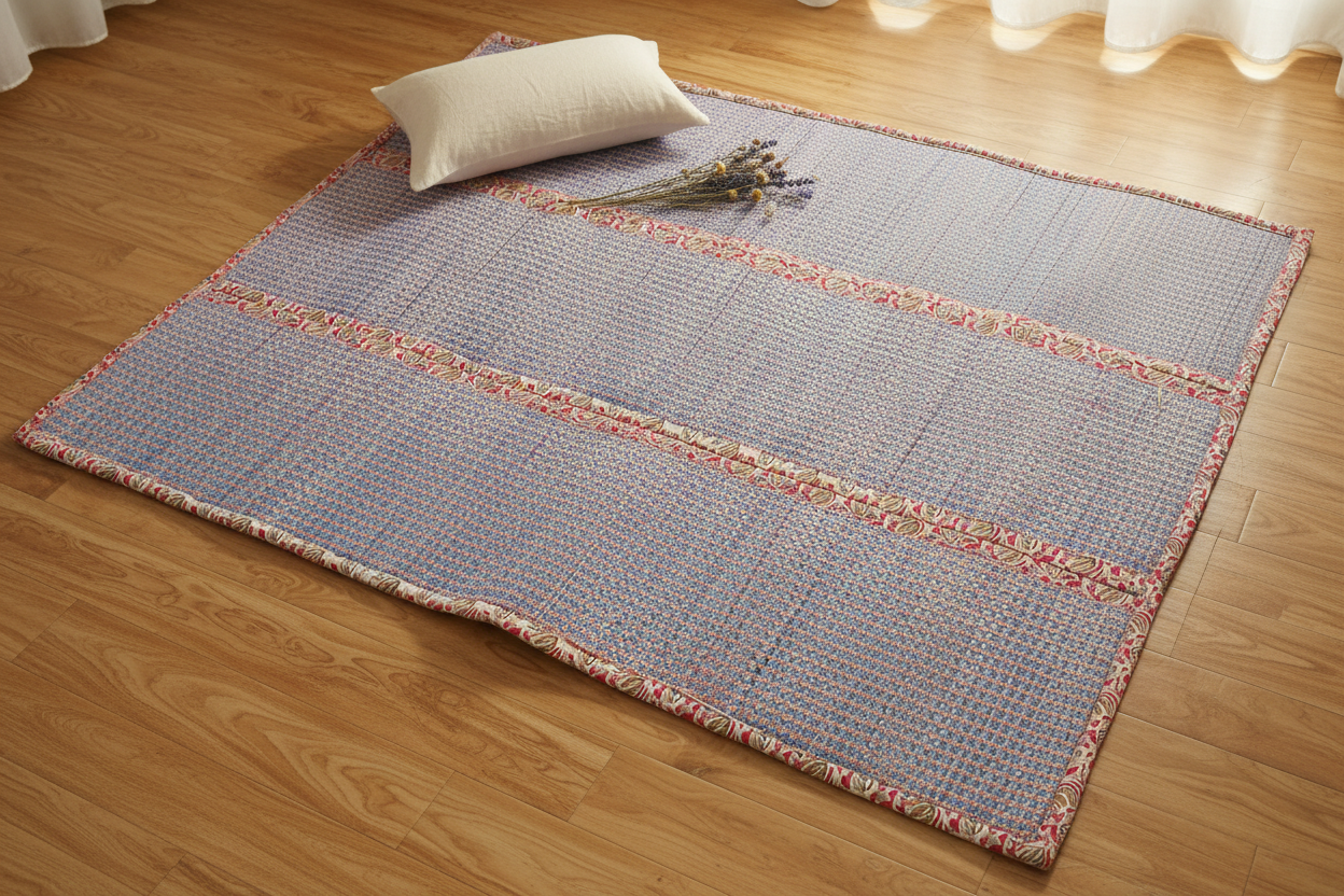 Madurkathi Quilted Bed Mat Style A – Editorial